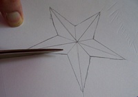 Cutting out the star
