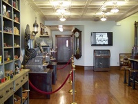 The museum/souvenir area