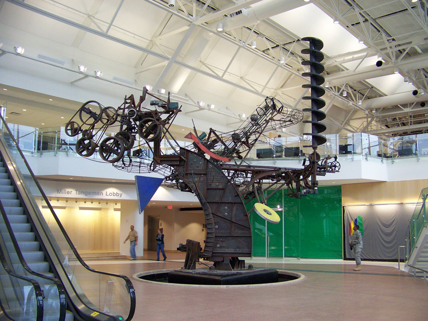Chaos Sculpture by Jean Tinguely