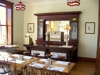 The private dining area in the rear