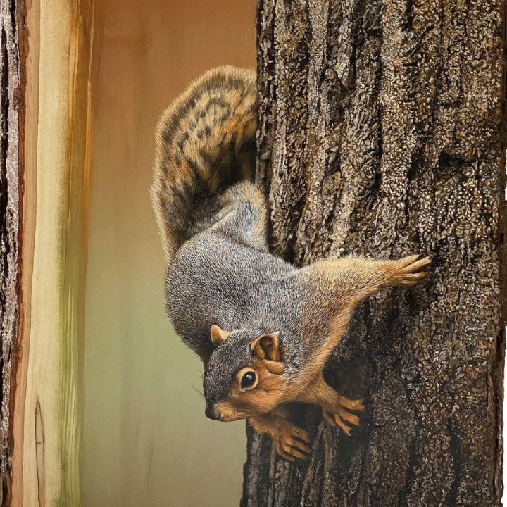 Squirrel Painting